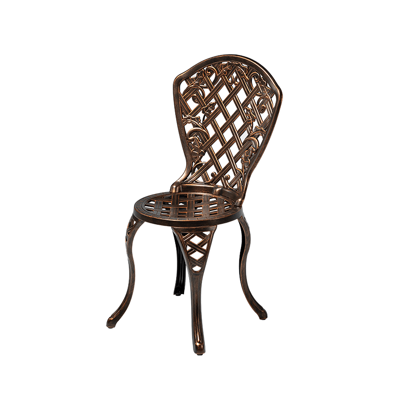 039 Cast Aluminum Dining Chair - Bronze